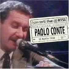 Portada de Álbum "Live @ Rtsi", de Paolo Conte