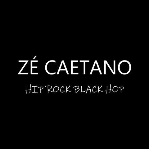Capa do Álbum "Hip Rock Black Hop", de Zé Caetano
