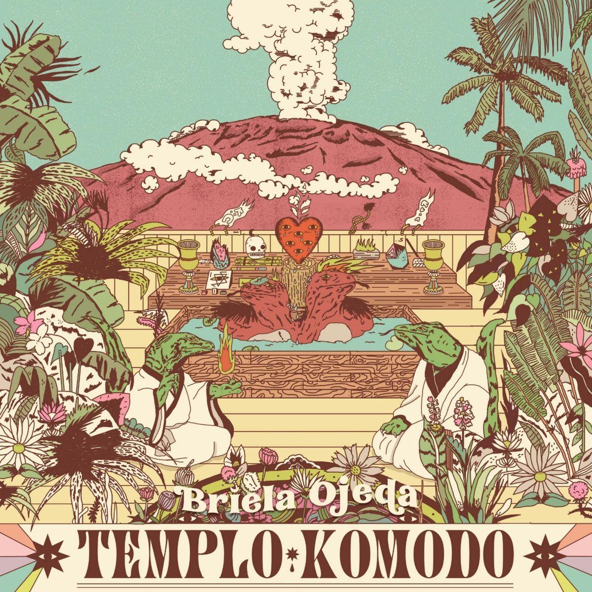 Portada de Álbum "TEMPLO KOMODO", de Briela Ojeda