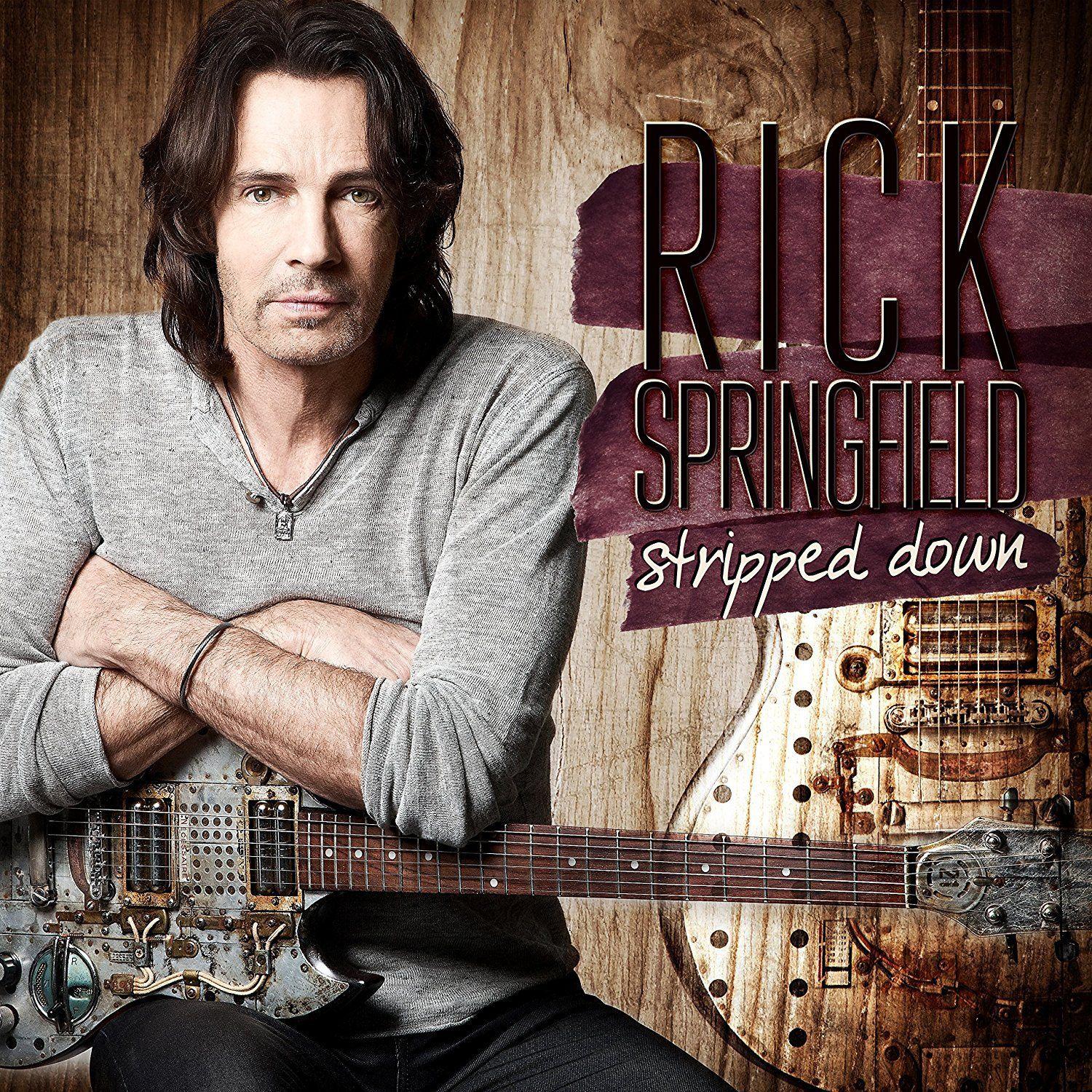 Capa do álbum "Stripped Down", de Rick Springfield