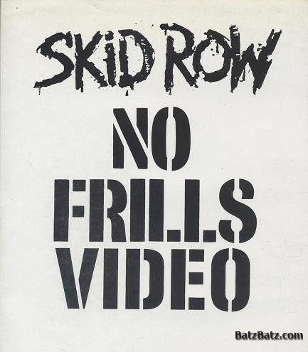 Portada de Álbum "No Frills Video", de Skid Row