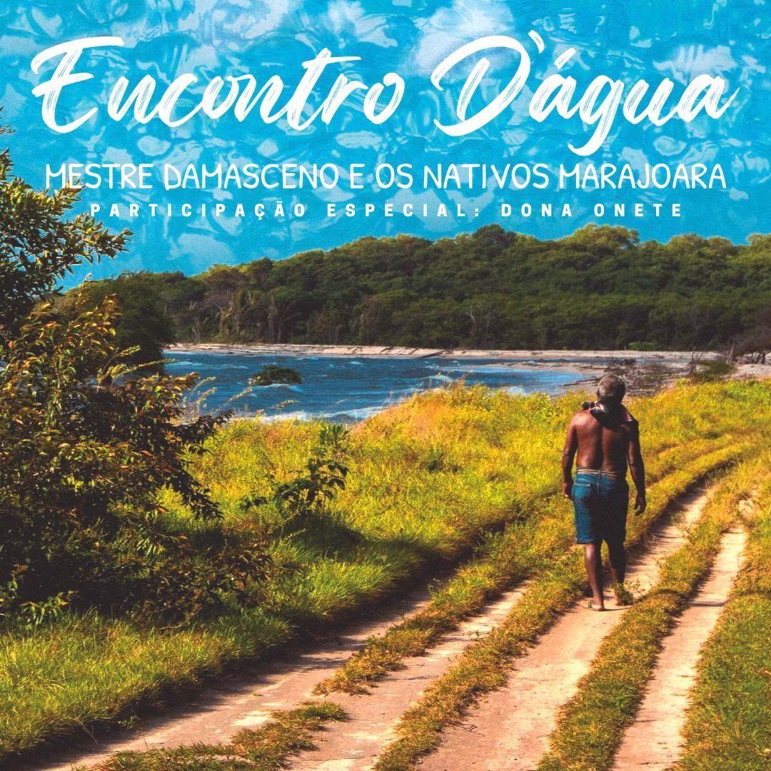 Portada de Álbum "Encontro D'água", de Mestre Damasceno