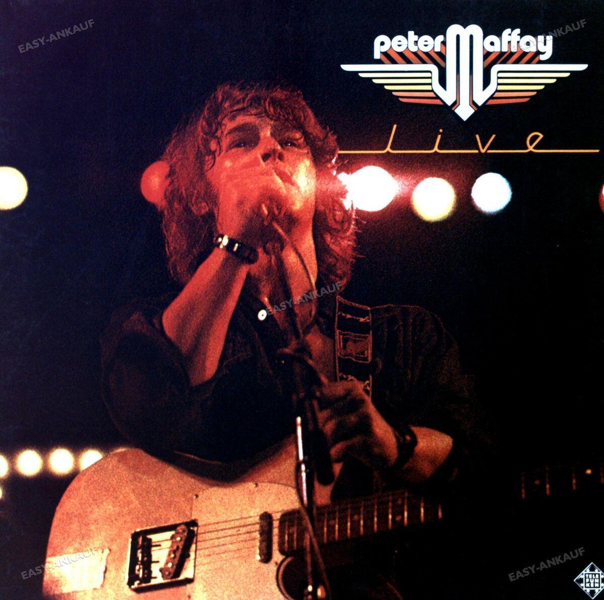 Portada del álbum "Live", de Peter Maffay