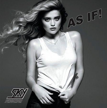 Capa do Single/EP "AS IF!", de Sky Ferreira