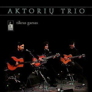Portada de Álbum "Tikras Garsas", de Aktoriu Trio