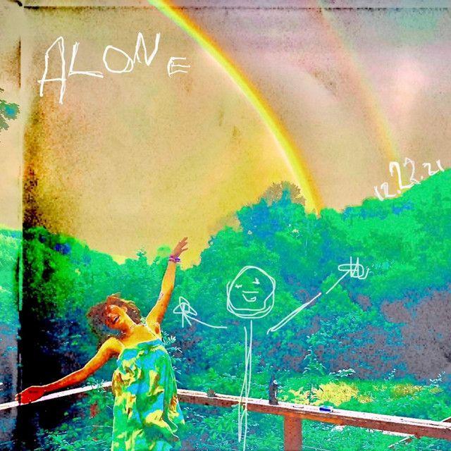 Portada de Sencillo/EP "alone", de bugzbee