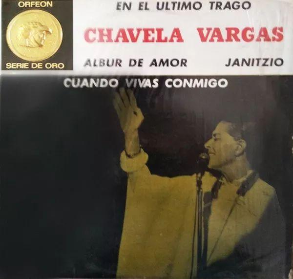 Portada de Álbum "En El Ultimo Trago", de Chavela Vargas