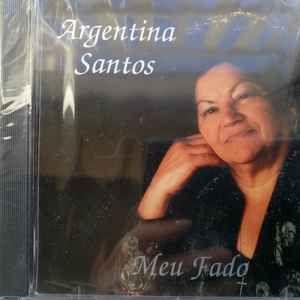 Portada de Álbum "Meu Fado", de Argentina Santos