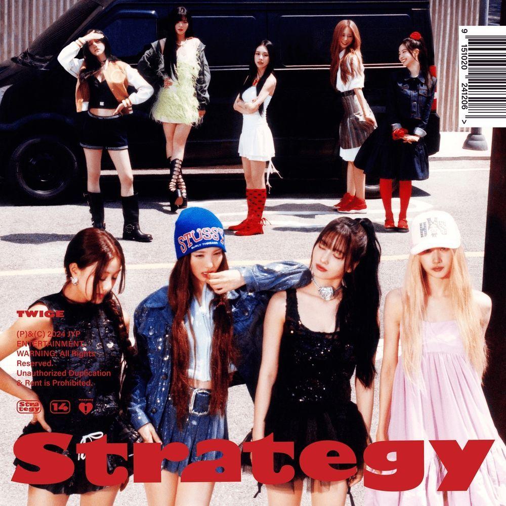 Portada del álbum "STRATEGY", de TWICE