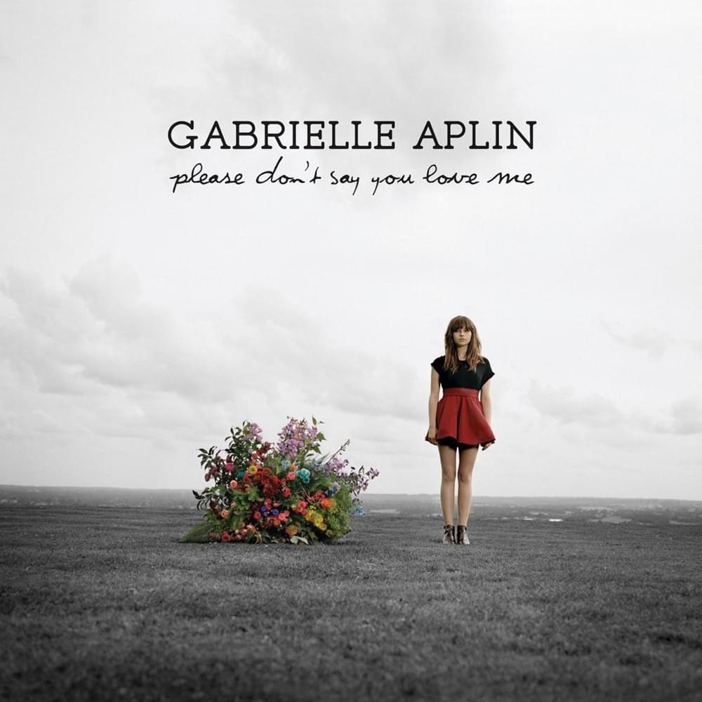 Capa do álbum "Please Don't Say You Love Me", de Gabrielle Aplin