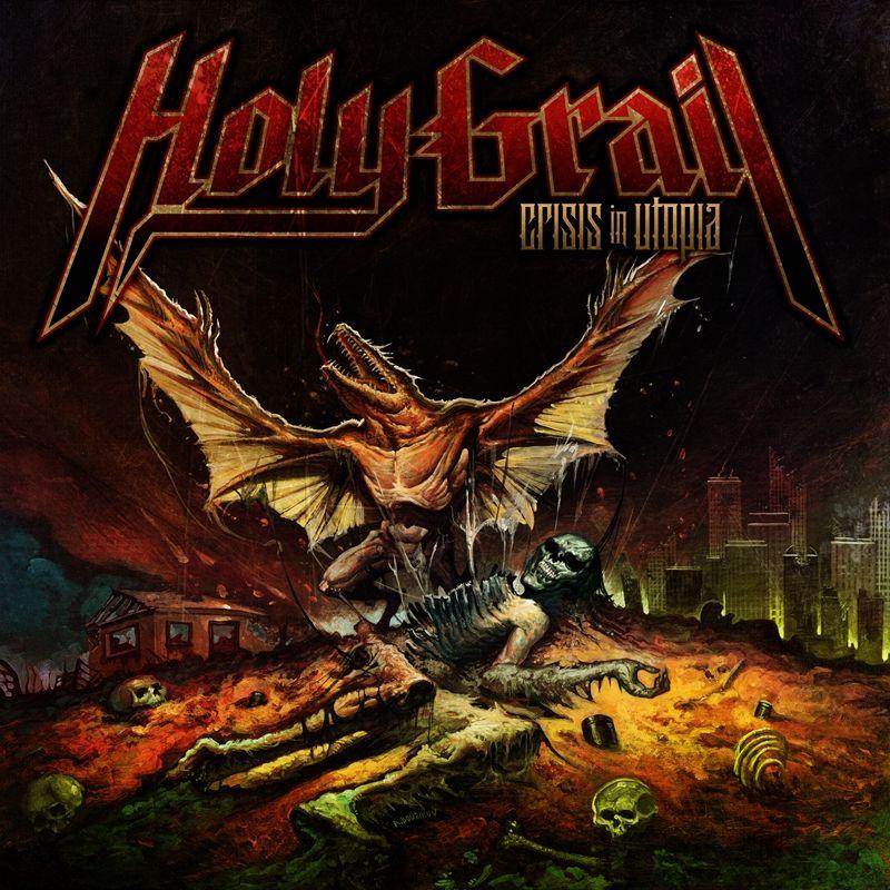 Portada de Álbum "Crisis In Utopia", de Holy Grail