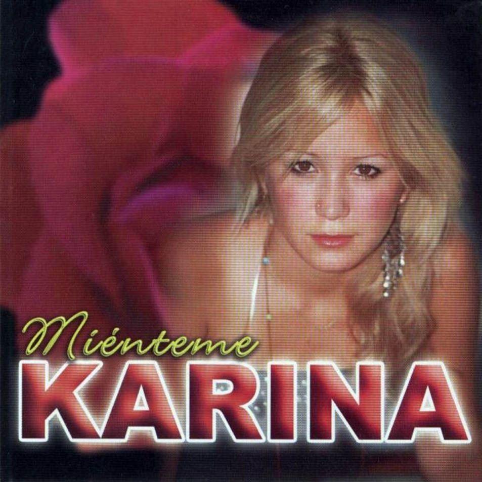 Portada de Álbum "Miénteme", de Karina