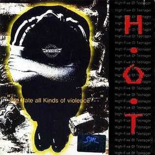 Portada de Álbum "We Hate All Kinds Of Violence ", de H.O.T.