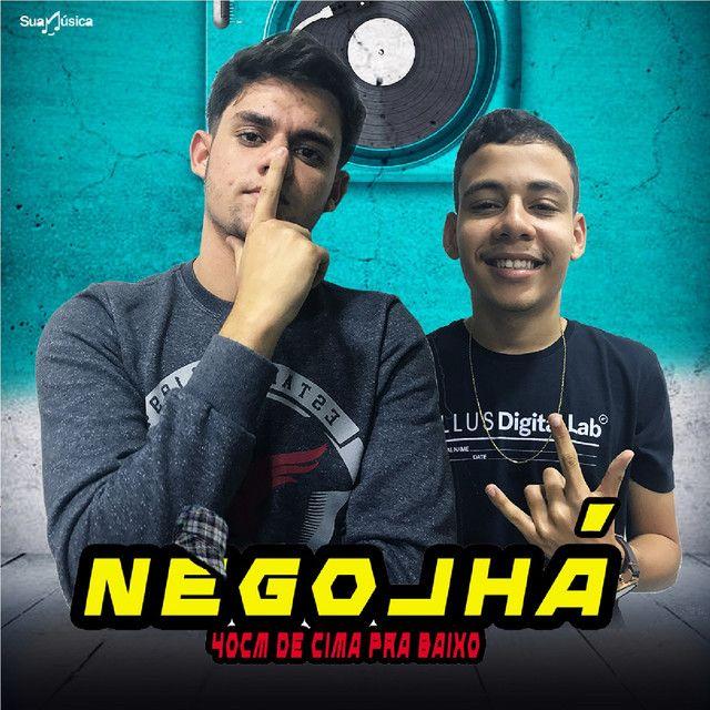 Portada de Sencillo/EP "40cm de Cima pra Baixo", de Nêgo Jhá