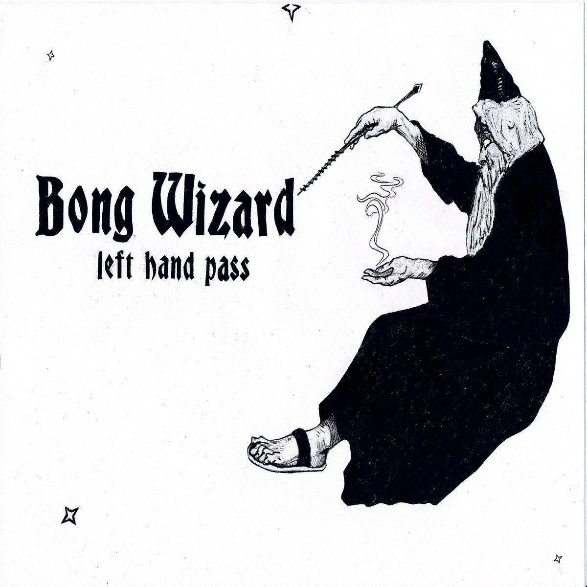 Portada del álbum "Left Hand Pass", de Bong Wizard