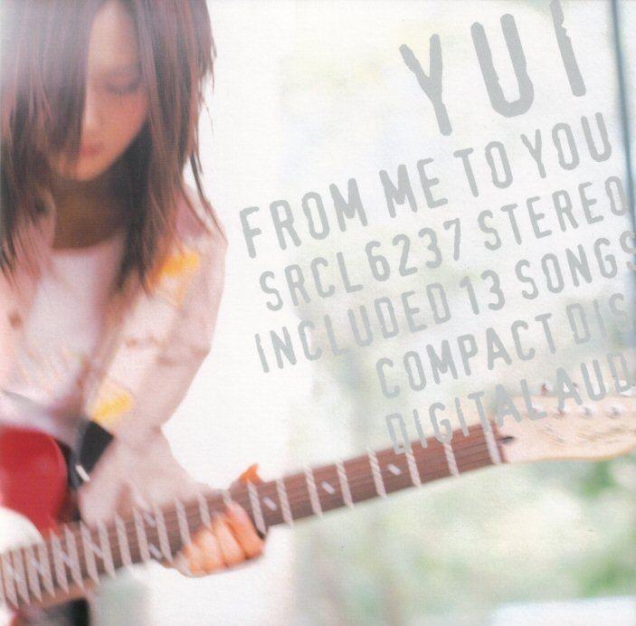 Capa do Álbum "FROM ME TO YOU", de Yui