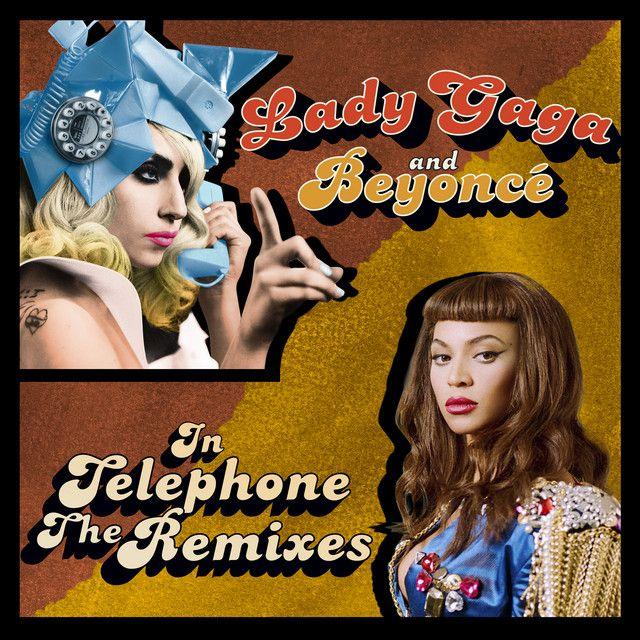 Capa do álbum "Telephone (The Remixes)", de Lady Gaga