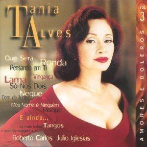 Portada de Álbum "Amores e Boleros - Vol. 3", de Tânia Alves
