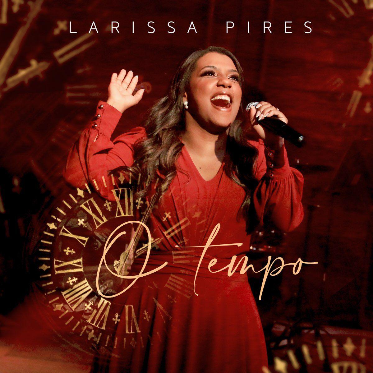Album cover of "O Tempo" by Larissa Pires
