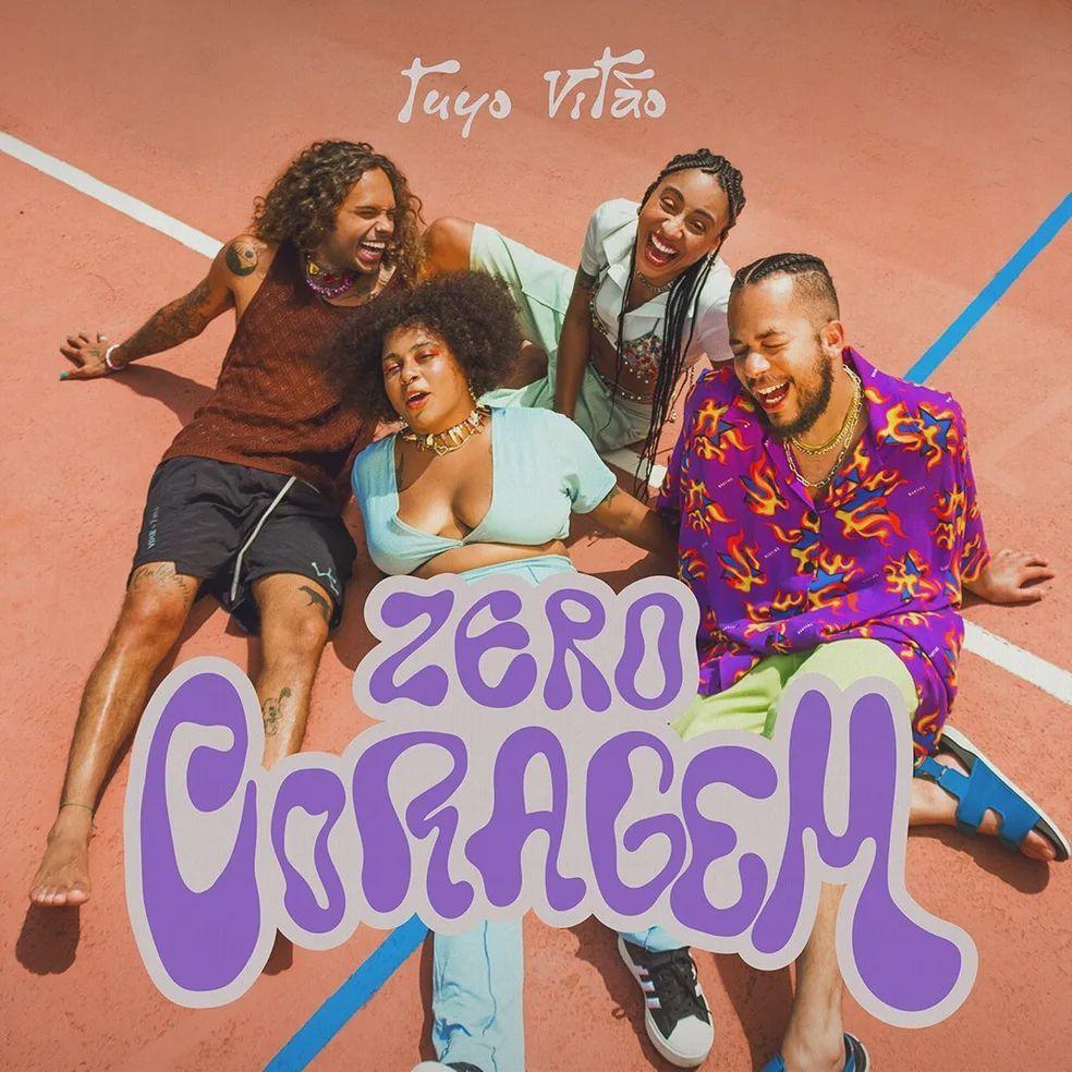 Portada del álbum "Zero Coragem", de TUYO