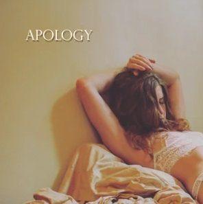 Portada de Sencillo/EP "Apology", de Cooper