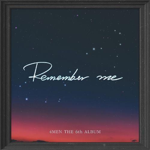 Portada de Álbum "Remember Me", de 4MEN