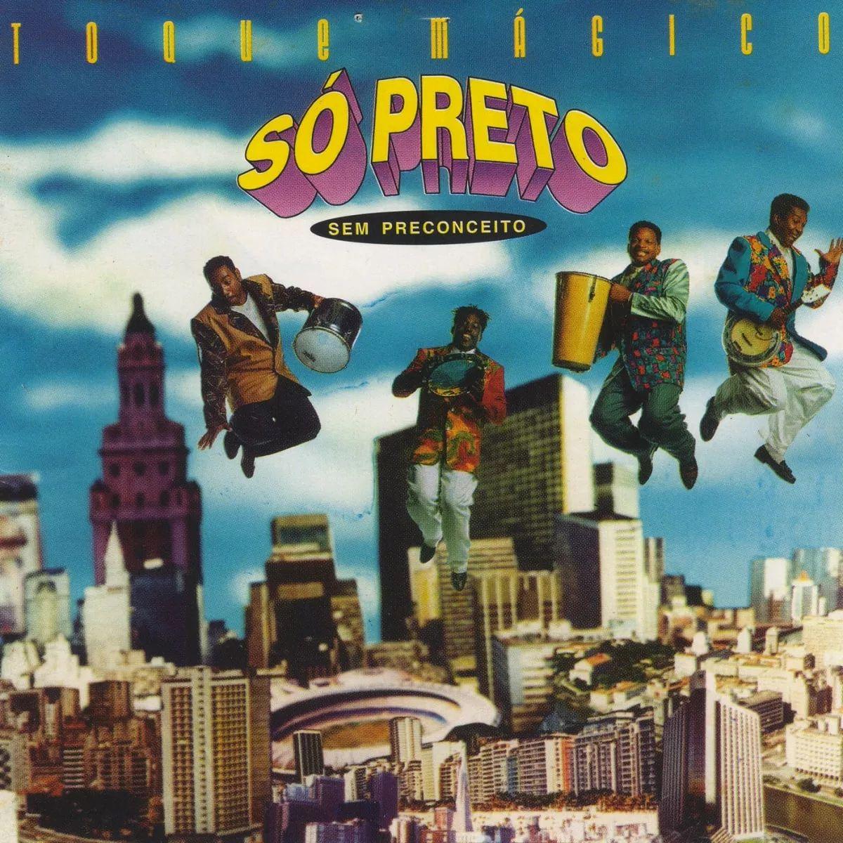 Album cover of "Toque Mágico" by Só Preto Sem Preconceito