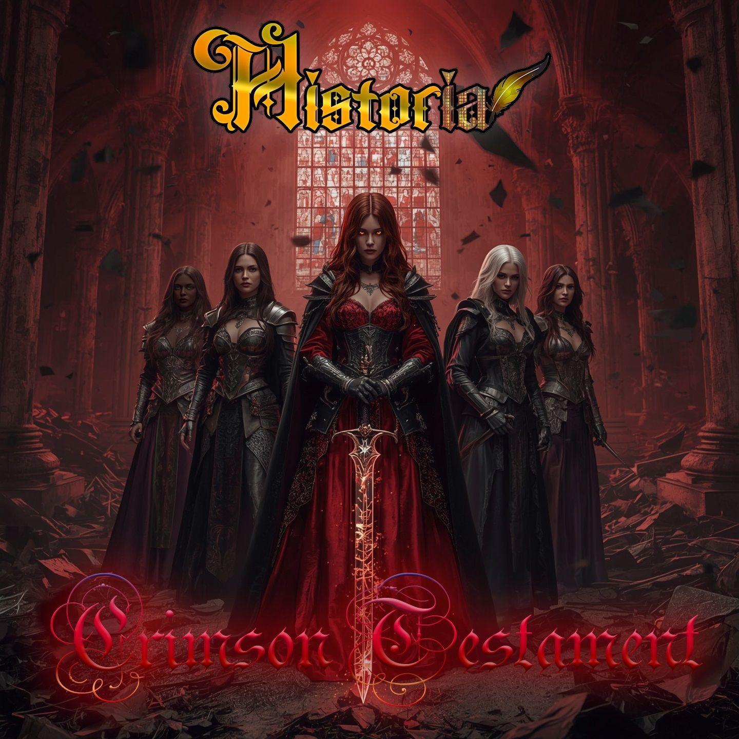 Portada de Álbum "Historia: Crimson Testament", de Omni A.I