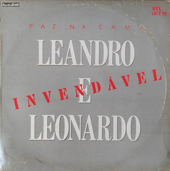 Portada del álbum "Paz Na Cama", de Leandro & Leonardo