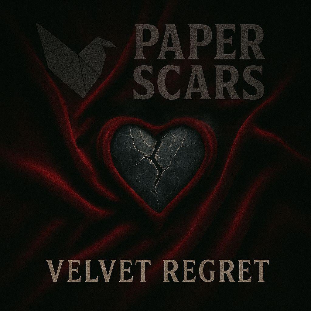Portada de Sencillo/EP "Velvet Regret", de Paper Scars