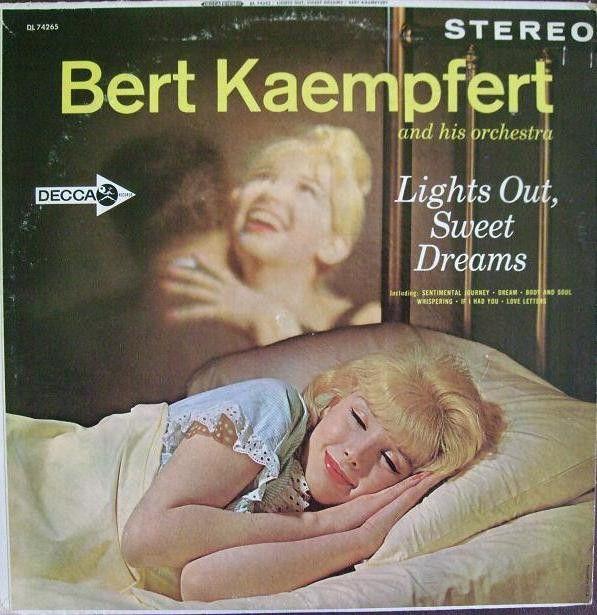 Capa do álbum "Lights Out, Sweet Dreams", de Bert Kaempfert