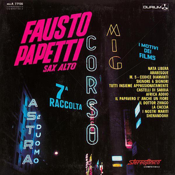 Capa do álbum "7ª Raccolta", de Fausto Papetti