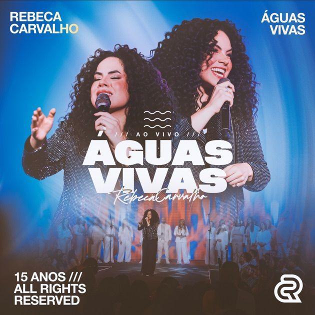 Capa do Álbum "Águas Vivas", de Rebeca Carvalho