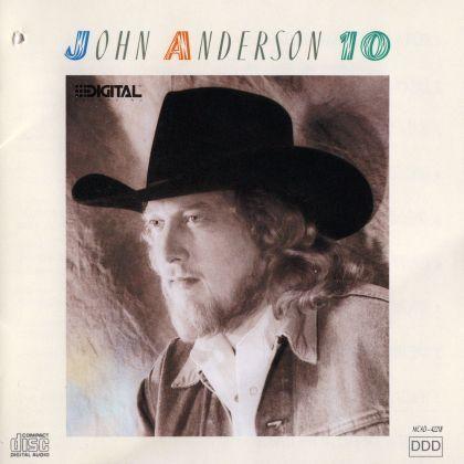 Album cover of "10" by John Anderson