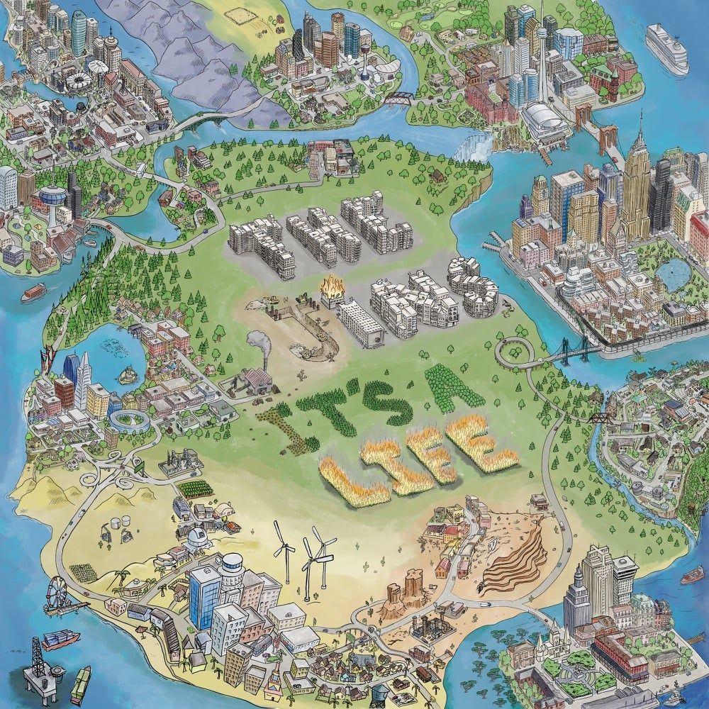 Capa do Álbum "It's a Life", de The Jins