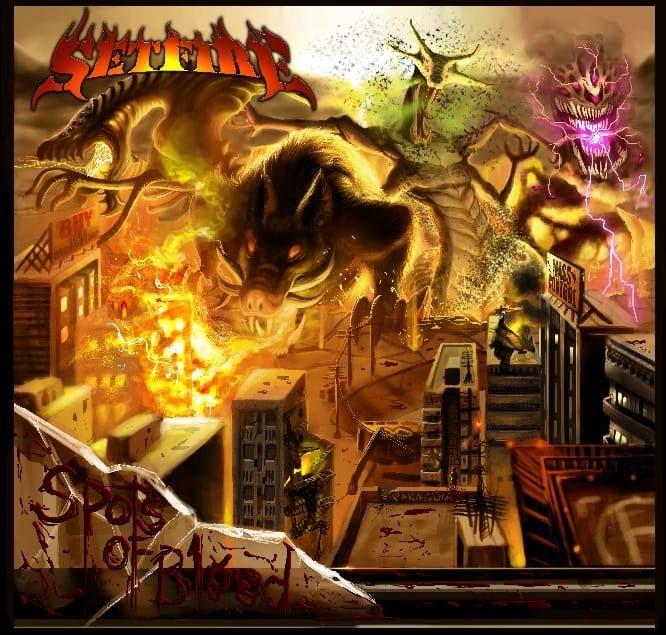 Portada de Álbum "Spots Of Blood", de Setfire