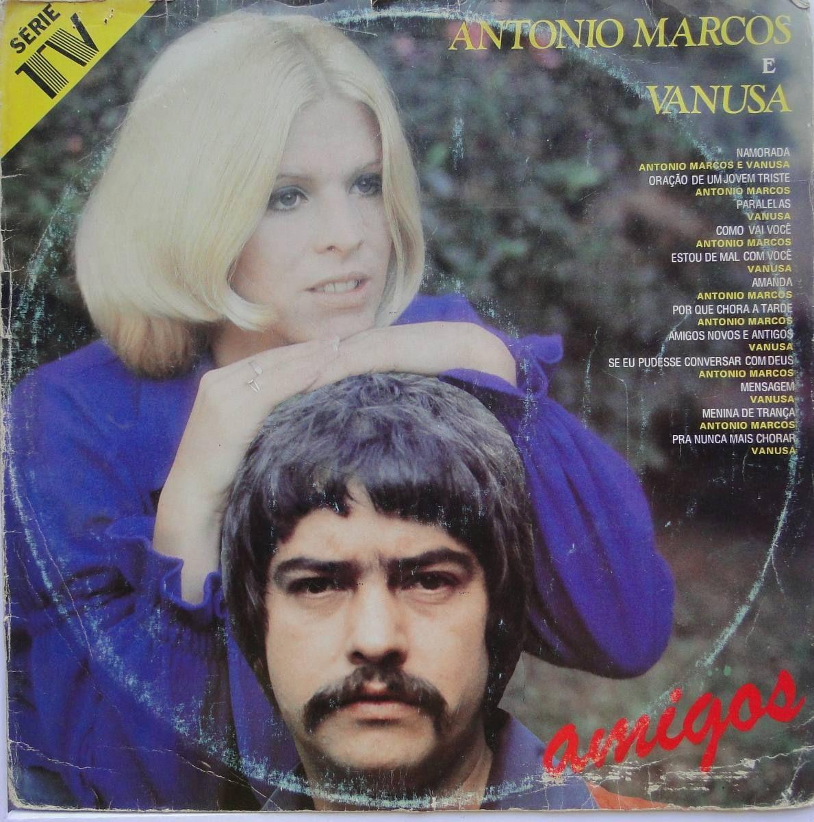 Portada de Álbum "Amigos", de Antônio Marcos