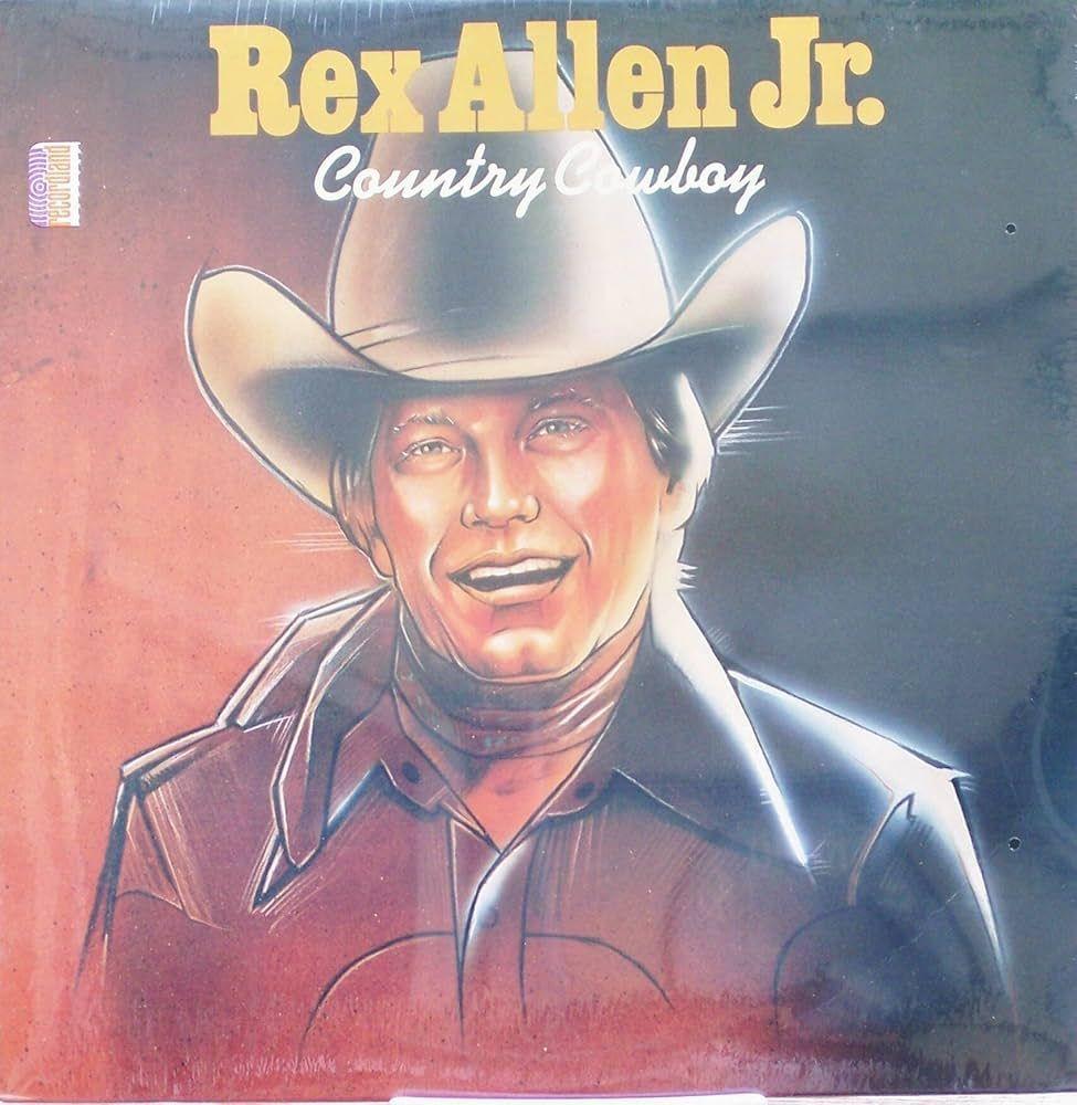 Portada de Álbum "Country Cowboy", de Rex Allen Jr.