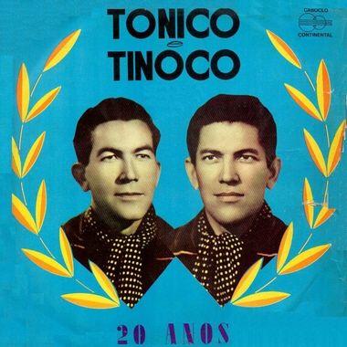 Album cover of "20 Anos" by Tonico e Tinoco