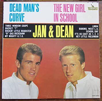 Portada de Álbum "Dead Man's Curve / The New Girl In School", de Jan And Dean