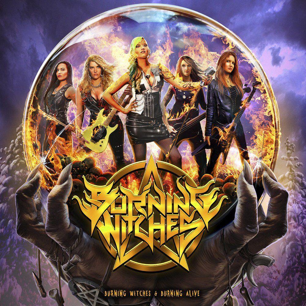 Portada de Álbum "Burning Witches", de Burning Witches