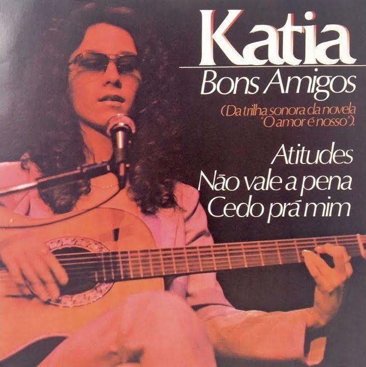 Capa do Single/EP "Bons Amigos ", de Kátia