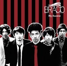 Portada de Sencillo/EP "My Answer", de BRADIO