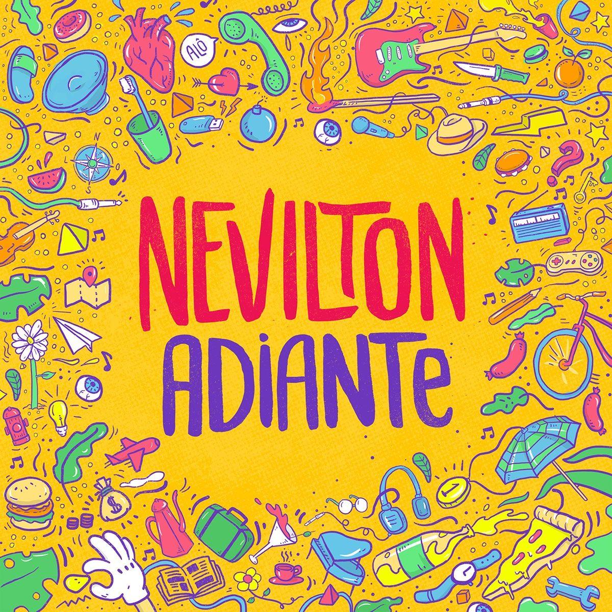 Portada de Álbum "Adiante", de Nevilton
