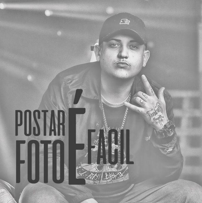Portada del álbum "Postar Foto É Fácil", de MC Digu