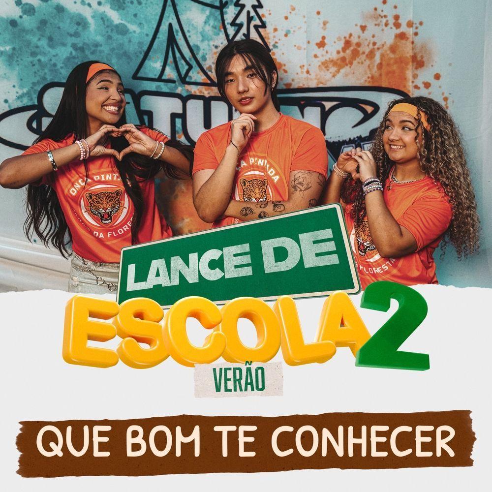 Capa do álbum "Que Bom Te Conhecer (part. Jin Min)", de Kysha e Mine