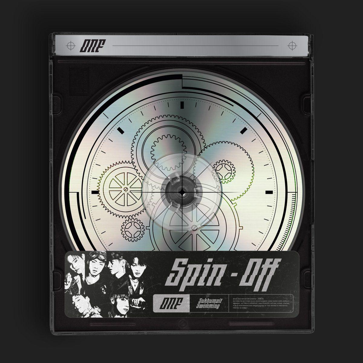 Capa do álbum "SPIN-OFF", de ONF