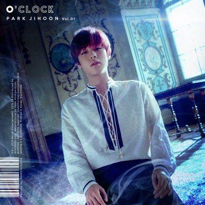 Capa do Álbum "O' CLOCK", de PARK JIHOON