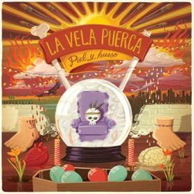 Portada de Álbum "Piel y Hueso", de La Vela Puerca