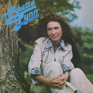 Capa do Álbum "Back To The Country ", de Loretta Lynn